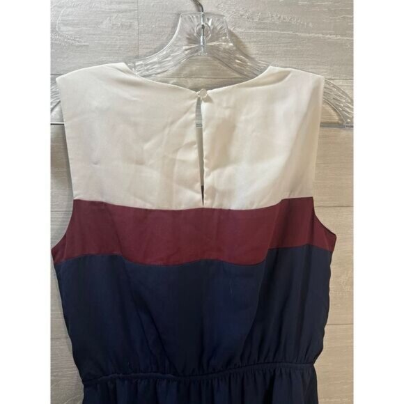 NWOT Monteau Linen Above Knee & Mini Colorblock Dresses Medium - Picture 3 of 5